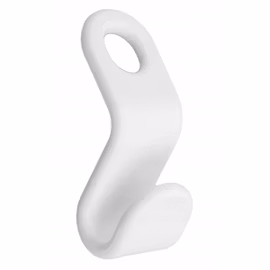 Hängare till galge, 6 st vita