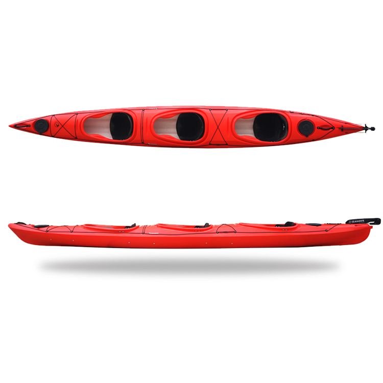 Trippelkajak - Seahawk Expedition K3 (3-sits) - Paket