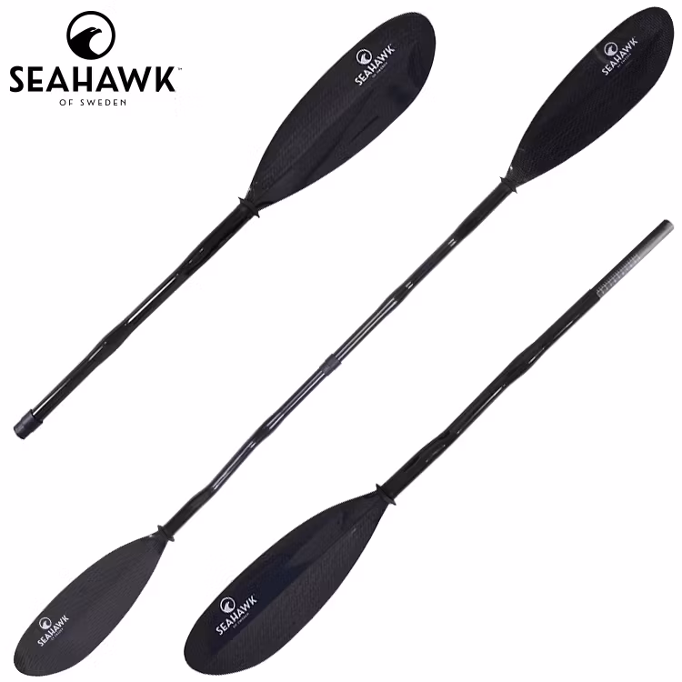 Seahawk Tvådelad Ergonomisk Kolfiberpaddel