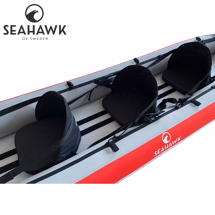 Seahawk Aero K2/K3 - Uppblåsbar Kajak 2-3 personer - Paket