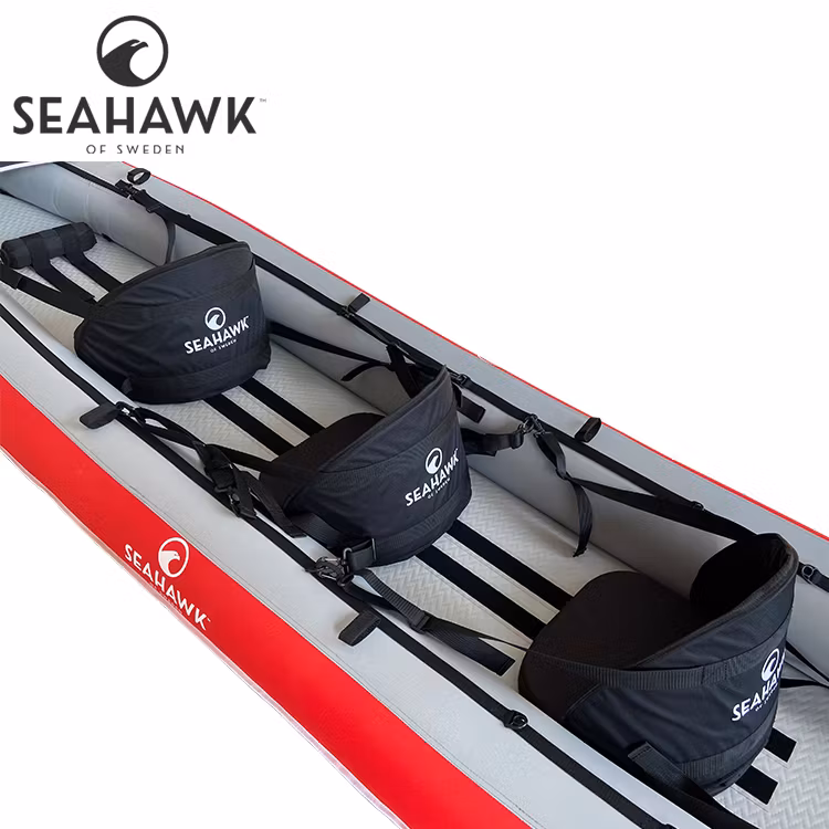 Seahawk Aero K2/K3 - Uppblåsbar Kajak 2-3 personer - Paket