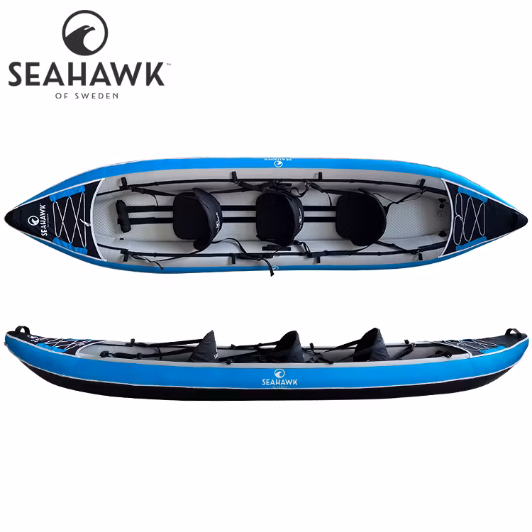 Seahawk Aero K2/K3 - Uppblåsbar Kajak 2-3 personer