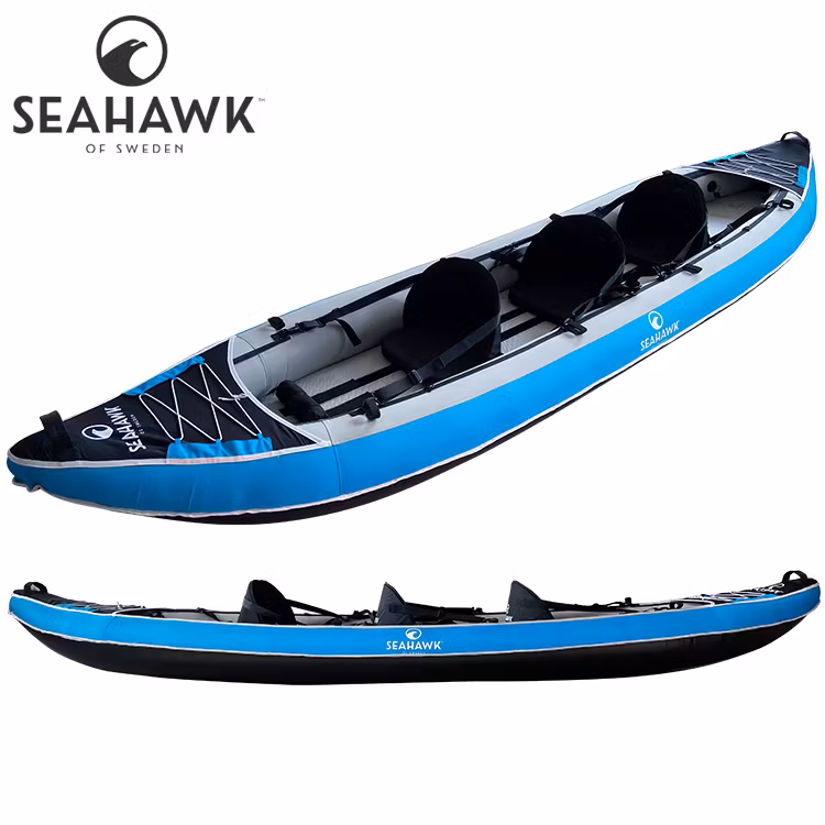 Seahawk Aero K2/K3 - Uppblåsbar Kajak 2-3 personer