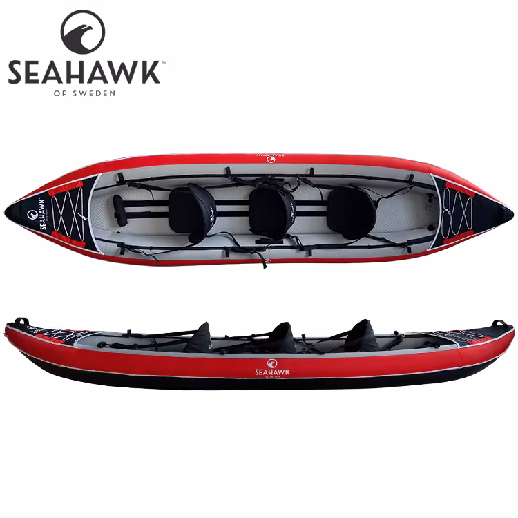 Seahawk Aero K2/K3 - Uppblåsbar Kajak 2-3 personer