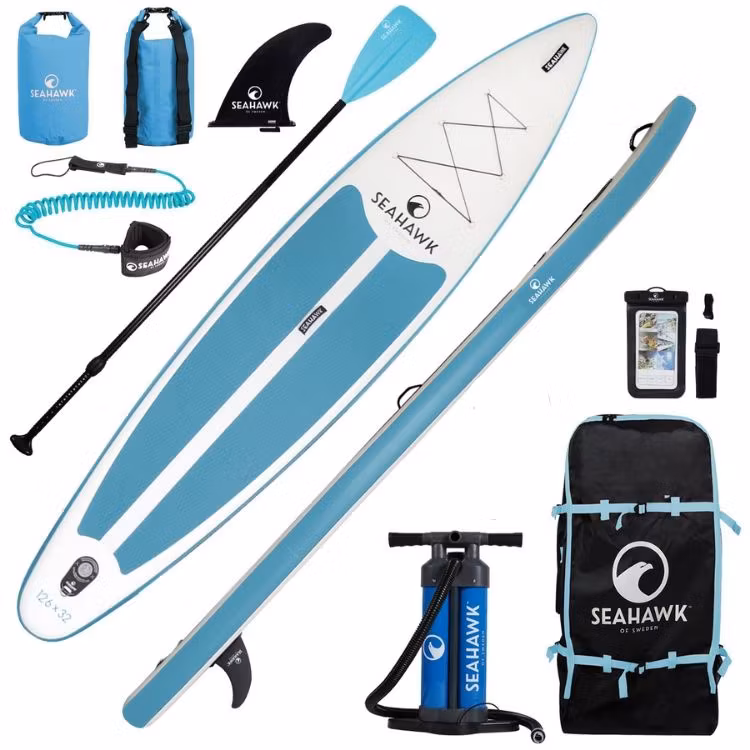 Seahawk Stripe - SUP 12.6 - Uppblåsbar - Paketerbjudande