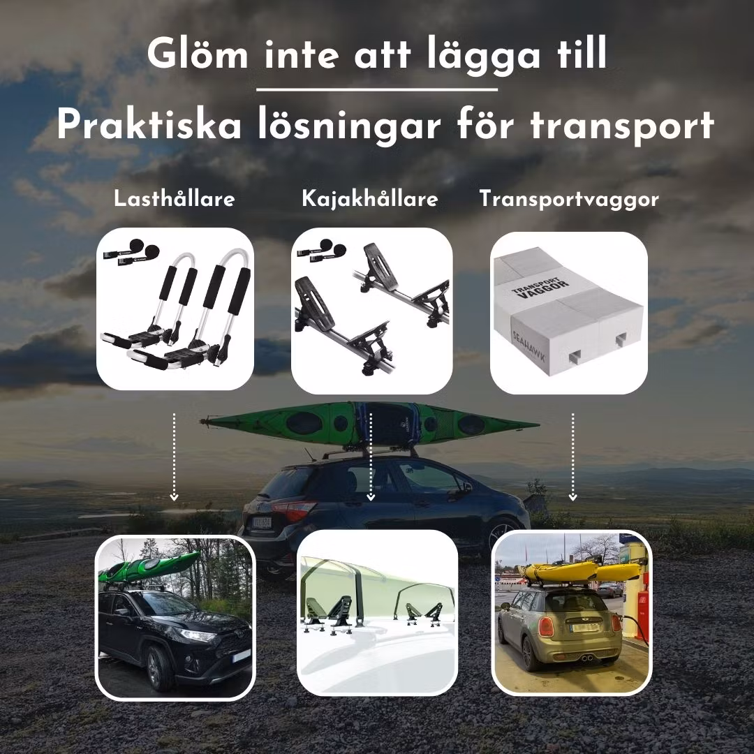 Singelkajak - Seahawk Expedition K1 Naiara - Paket