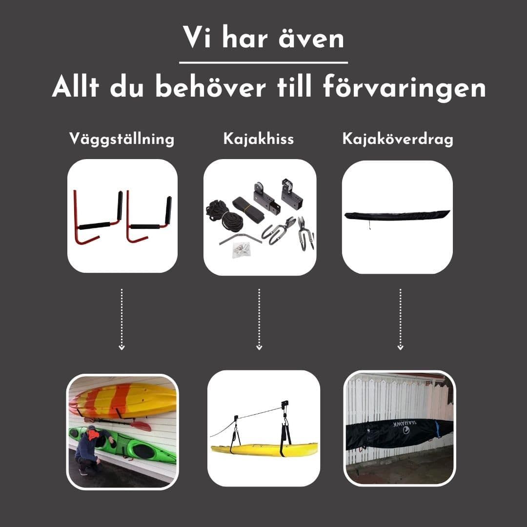 Singelkajak - Seahawk Expedition K1 LV/HV - Paket