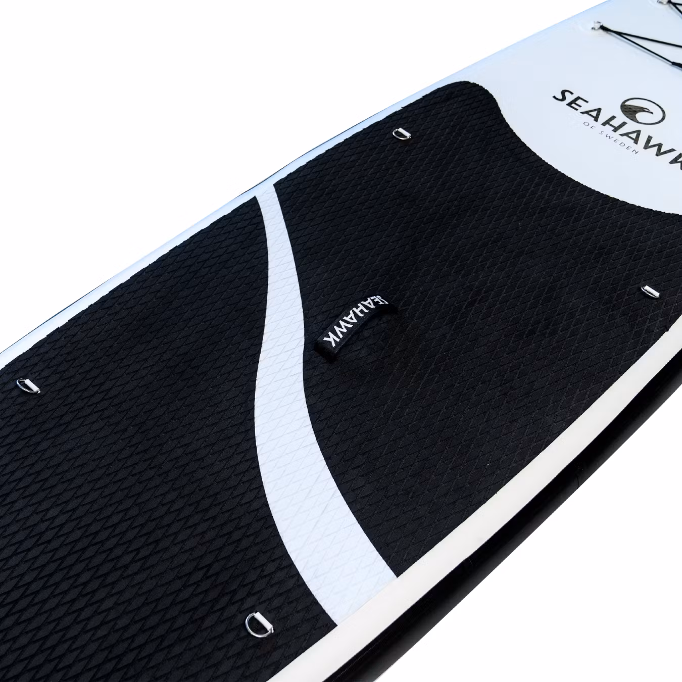 Seahawk Waves (Svart) - SUP 12.6 - Uppblåsbar - Paketerbjudande