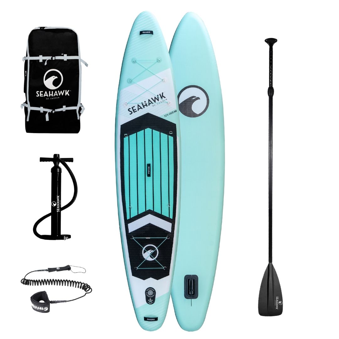 Seahawk Ocean - SUP 12.6 - Uppblåsbar - Paketerbjudande