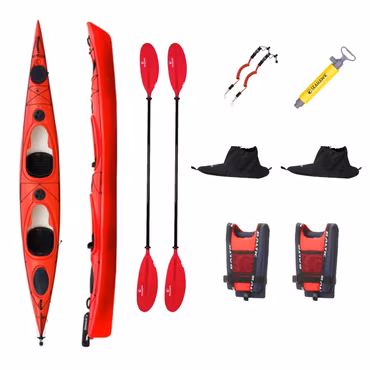 Dubbelkajak - Seahawk Expedition K2 - Paket