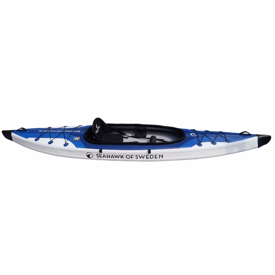 Seahawk Aero K1 modell 2025 - Uppblåsbar Kajak 1 person - Paket