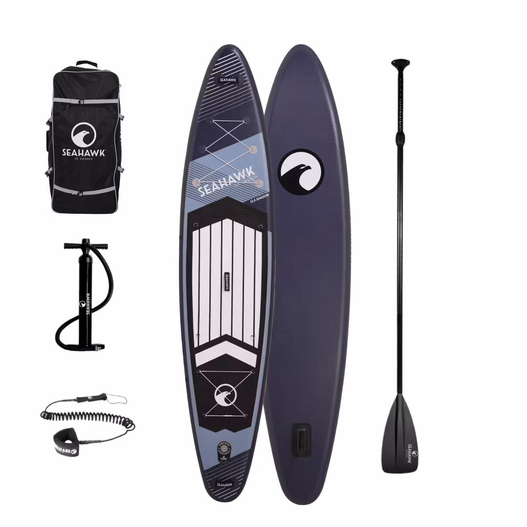 Seahawk Shadow - SUP 12.6 - Uppblåsbar - Paketerbjudande