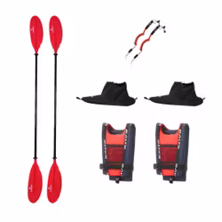 Tillbehörspaket dubbelkajak - Standard