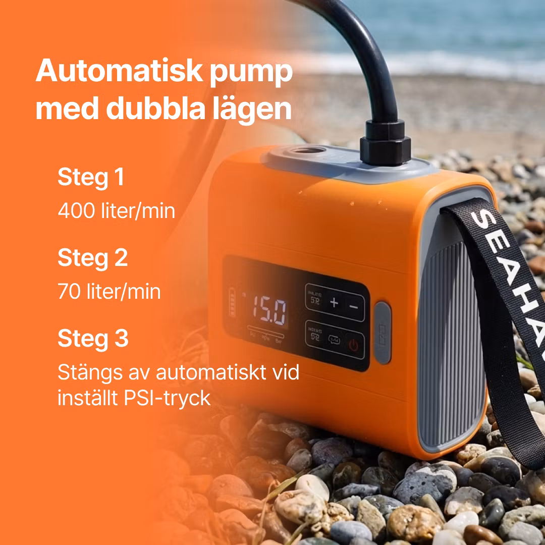Elektrisk pump - Trådlös & Batteridriven