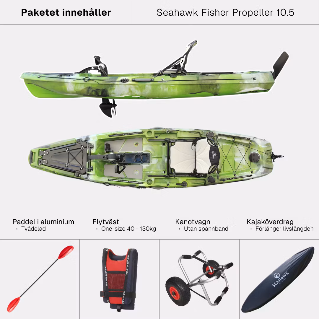 Seahawk Fisher Propeller 10.5