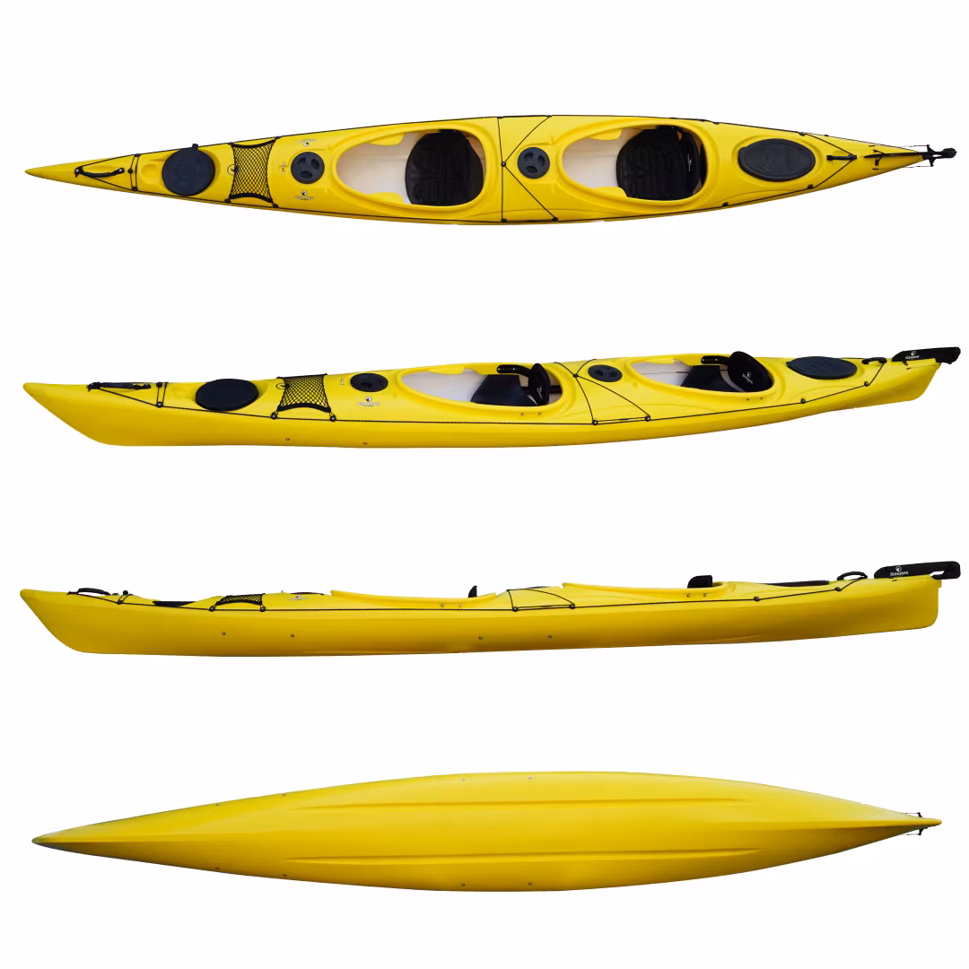 Dubbelkajak - Seahawk Expedition K2 - Paket 20 års garanti