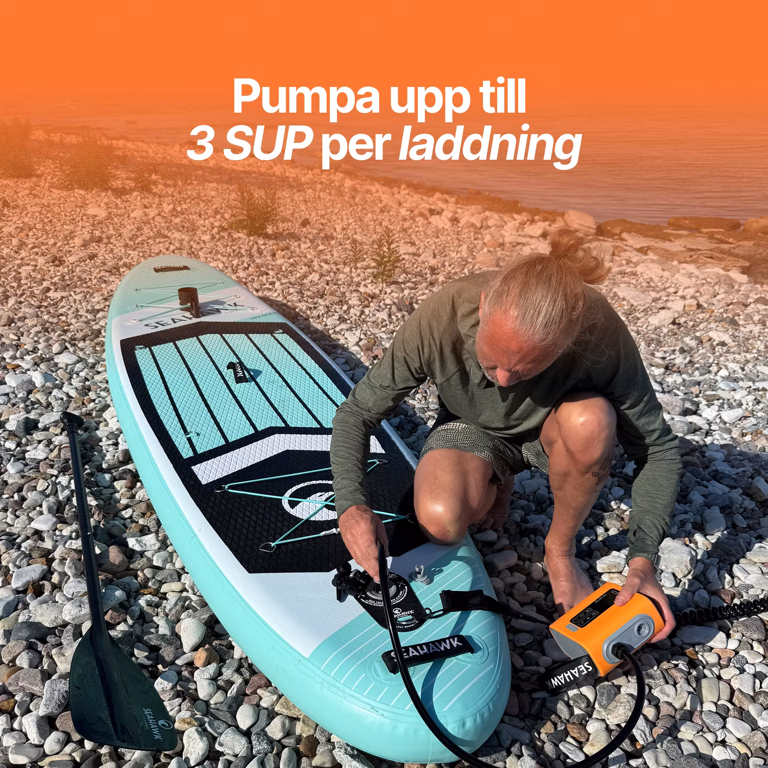 Elektrisk pump - Trådlös & Batteridriven