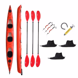 Trippelkajak - Seahawk Expedition K3 - Outlet 10 års garanti