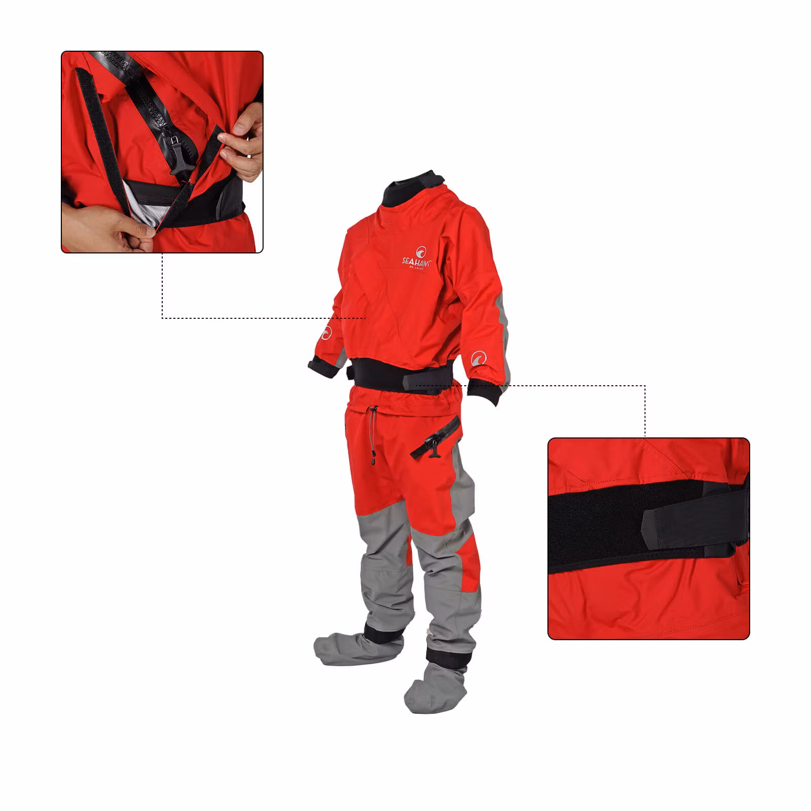 Seahawk Torrdräkt - 3-lager Unisex