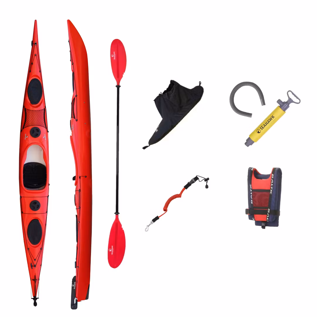 Singelkajak - Seahawk Expedition K1 LV/HV - Paket