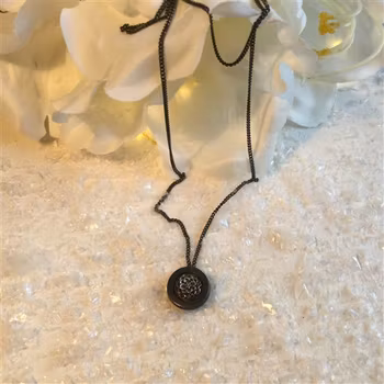 Spirit Icons, oxiderade Silverhalsband