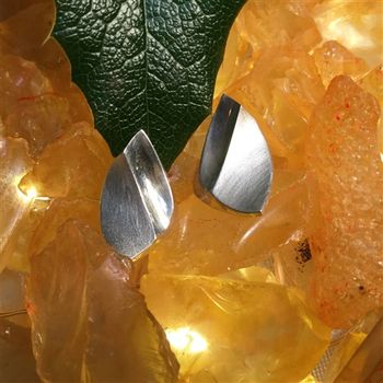 Finndeer art design örhängen i silver