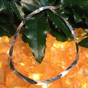 Finndeer art design halsband i silver