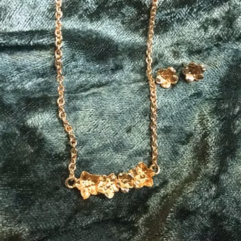 Flora Danica halsband och örhängen