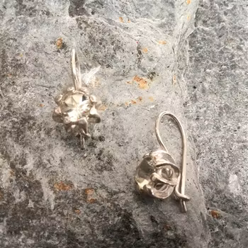 Kalevala Dröm Silverörhängen