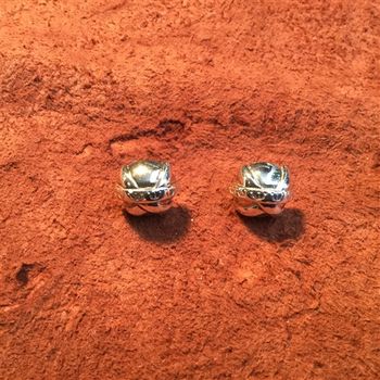 Opera & Co silverrörhängen