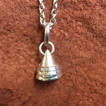 Silverhalsband