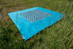 Bent Teppe "Zip-Carpet" Karibien Blå