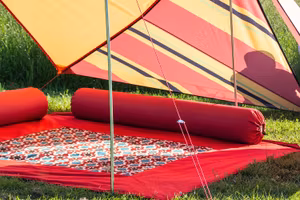 Bent Teppe "Zip-Carpet" Orient Rød