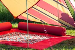 Bent Teppe "Zip-Carpet" Orient Rød