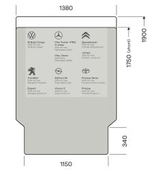 Visu Sitka Plus- SP06/190 (138x190cm)