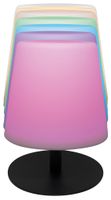 Taffellampe oppladbar multicolor