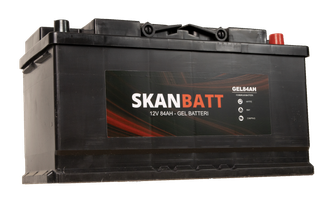 SKANBATT GEL Batteri 12V 84AH (353x175x190mm)