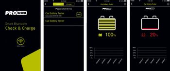 PRO USER Bluetooth Batteritester