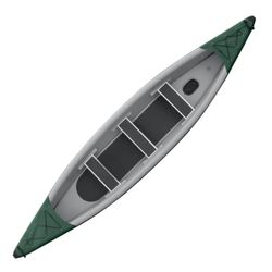 Tradisjonell Canadian Canoe - 16 fot "drop stitch" komplett pakkepris