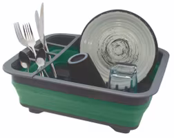 Sammenleggbart oppvaskstativ