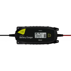 PROUSER Elektronisk Batterilader 12V/24V 7,5A m/ Bluetooth