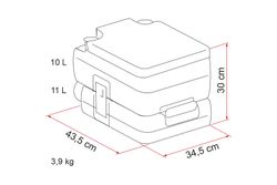 Biotoalett Vanlife 30 Fiamma