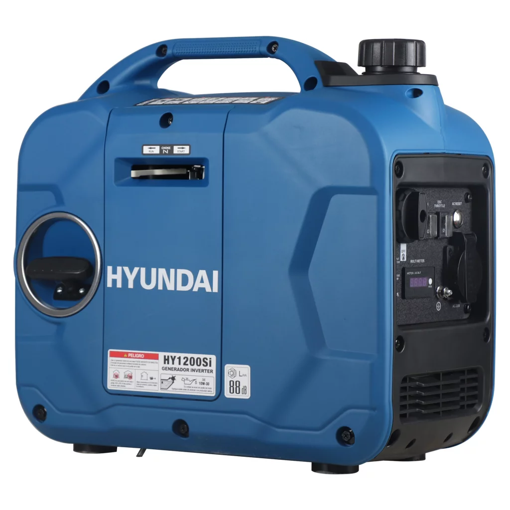 HYUNDAI HY1200Si Inverter Aggregat – Bensin – 230V – 1,2 kW - Snorstart