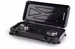 Mary gasskokeapparat - 2 brennere - 50 mbar