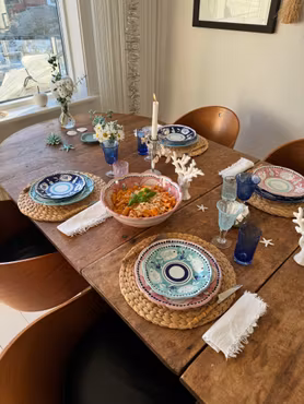 Small Plate - Aqua Celeste