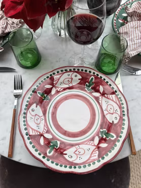 Dining Plate - Red