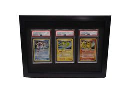 Tre korts ramme PSA,CGC,PCG sort
