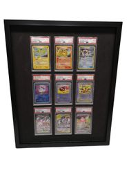 Ni korts ramme PSA,CGC,PCG sort
