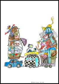 Flytt/Resan (print)