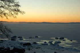 Vinter i Rättvik, Dalarna